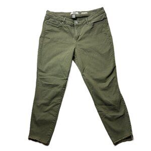 Vintage America Blues Soho Capri Pants Olive Green - Misses size 12